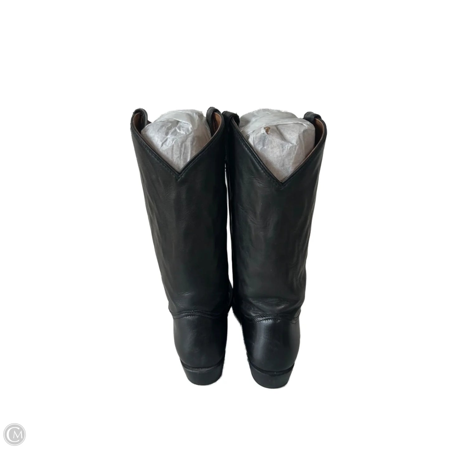 Boots Designer By Frye In Black, Size: 8.5