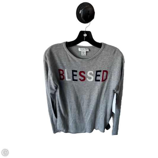 Sweater By Rachel Zoe In Grey, Size: S