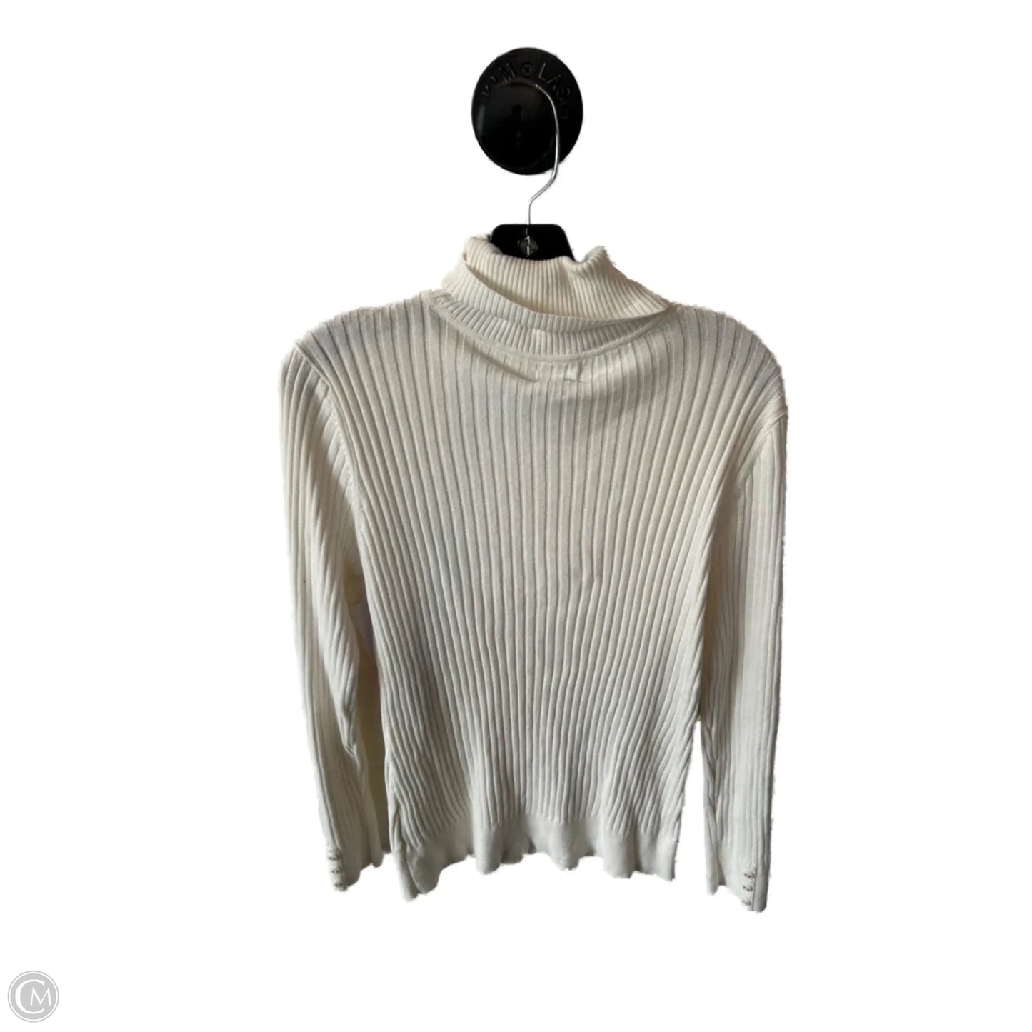 Sweater By Croft And Barrow In Cream, Size: Xl