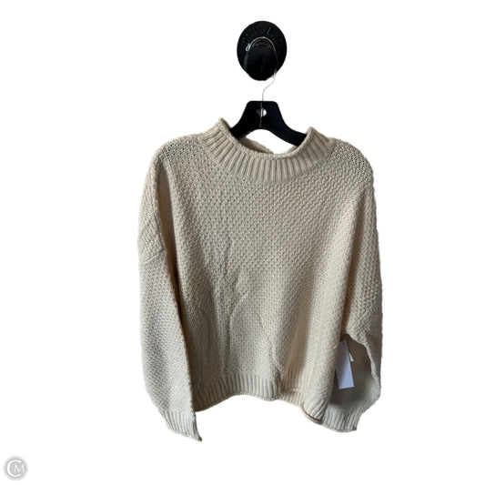 Sweater By Zesica In Cream, Size: Xxl