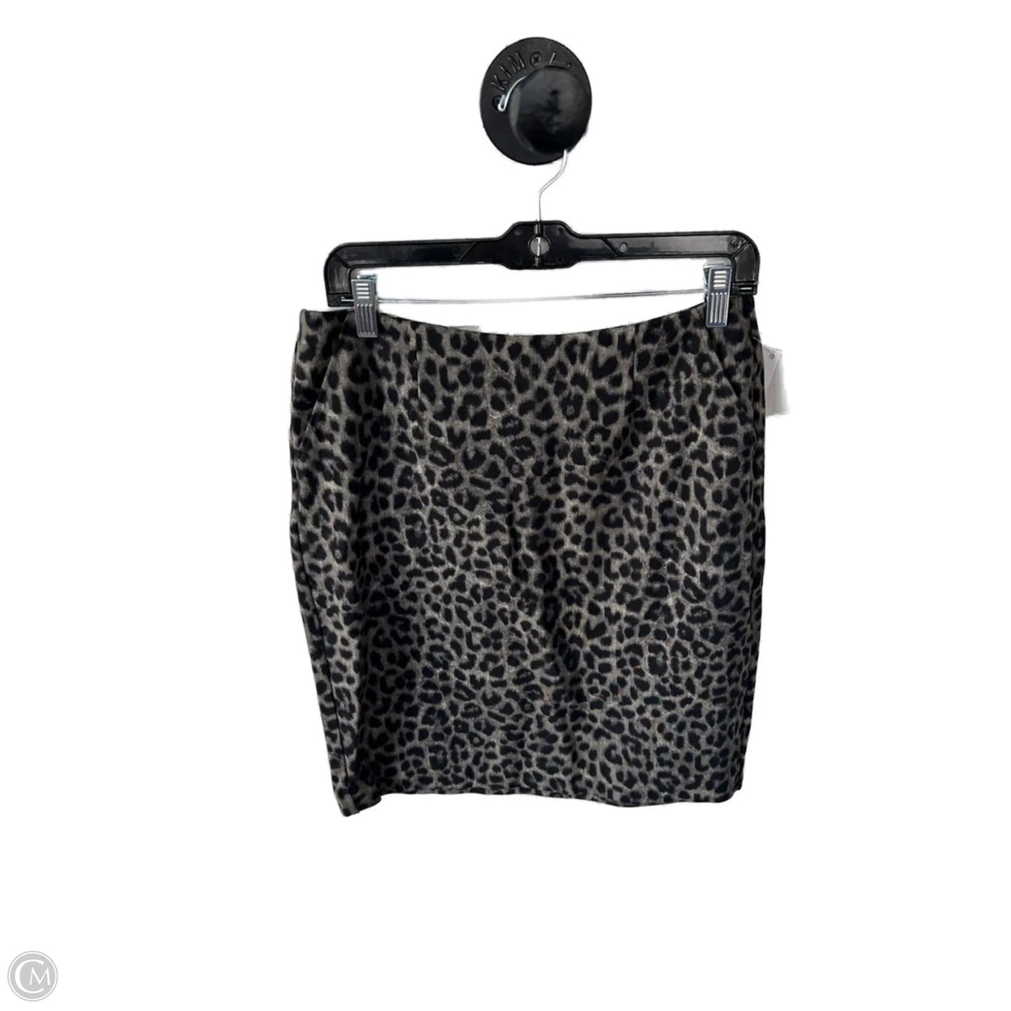 Skirt Midi By Cabi In Black & Grey, Size: 8