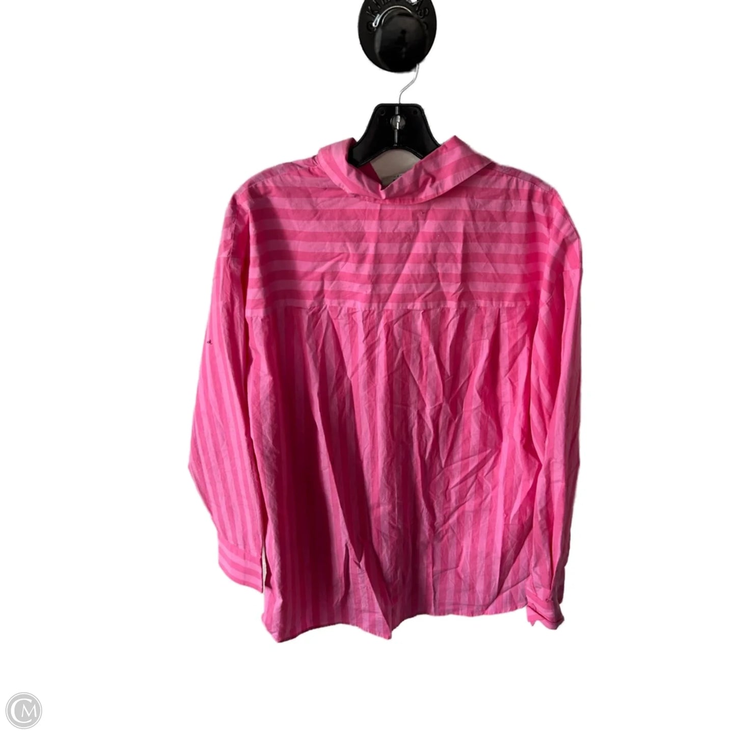Top Long Sleeve By A New Day In Pink, Size: L