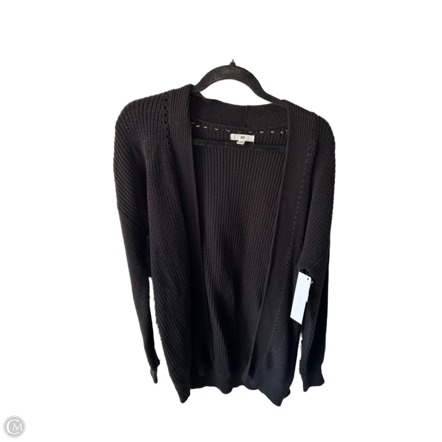Sweater Cardigan By Bp In Black, Size: S