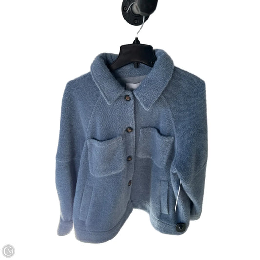 Jacket Fleece By Greylin In Blue, Size: L