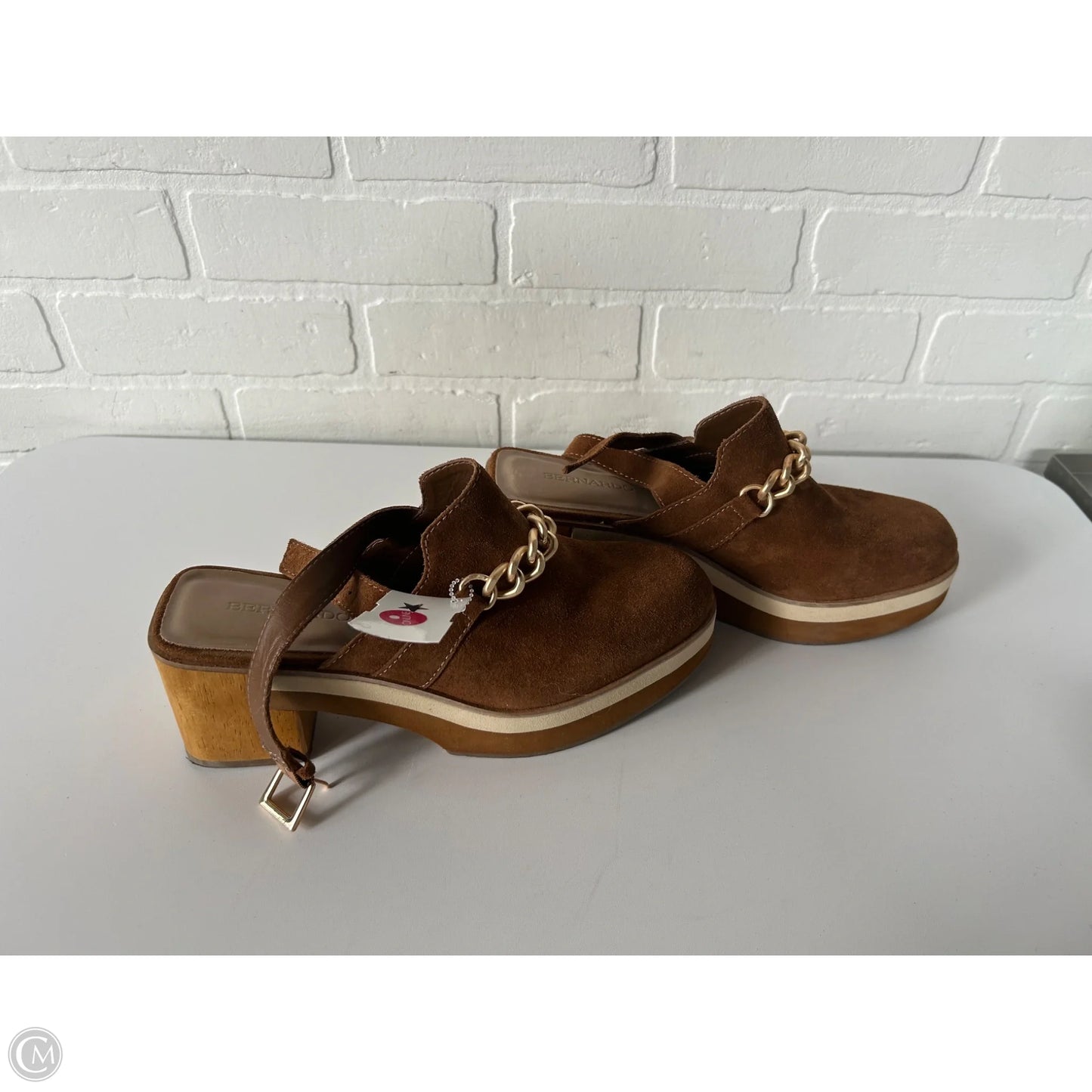 Shoes Heels Block By Bernardo In Brown, Size: 9