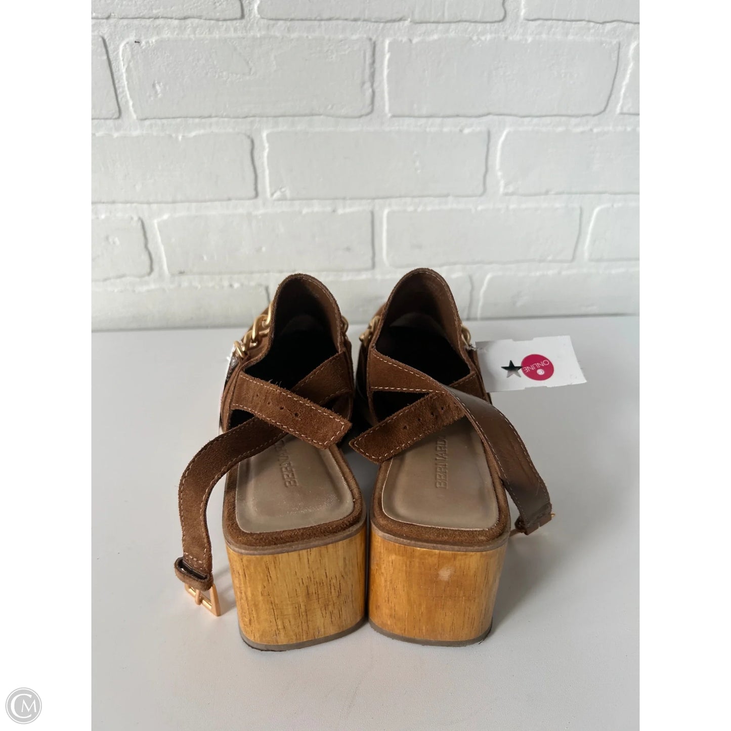 Shoes Heels Block By Bernardo In Brown, Size: 9