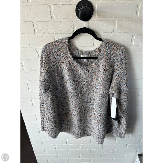 Sweater By Clothes Mentor In Grey, Size: Xl