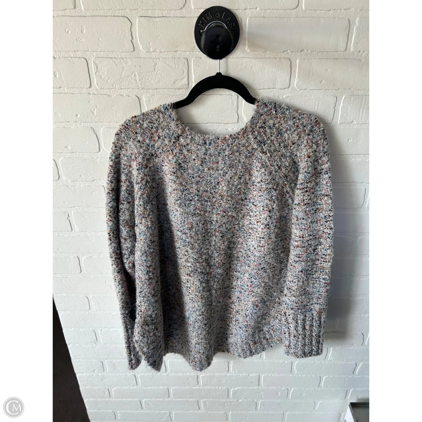 Sweater By Clothes Mentor In Grey, Size: Xl