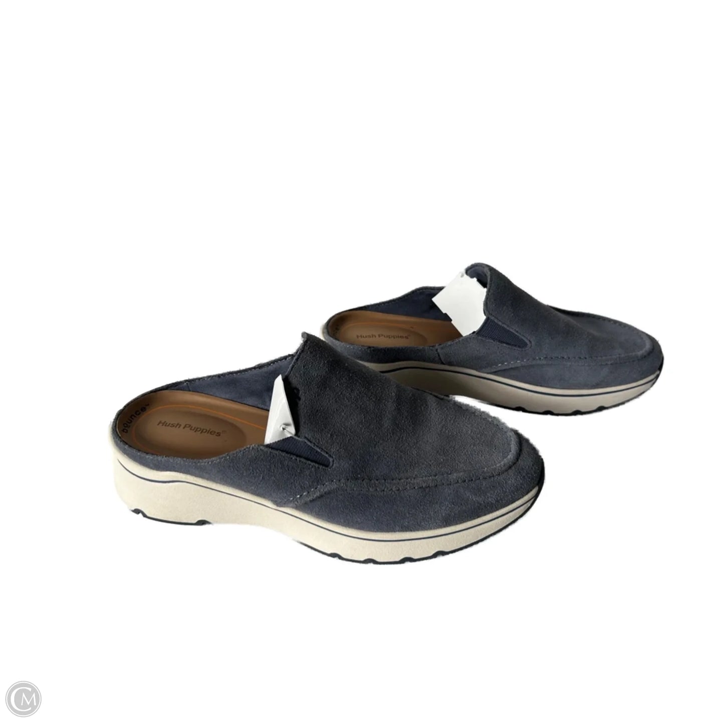 Shoes Flats By Hush Puppies In Blue, Size: 8