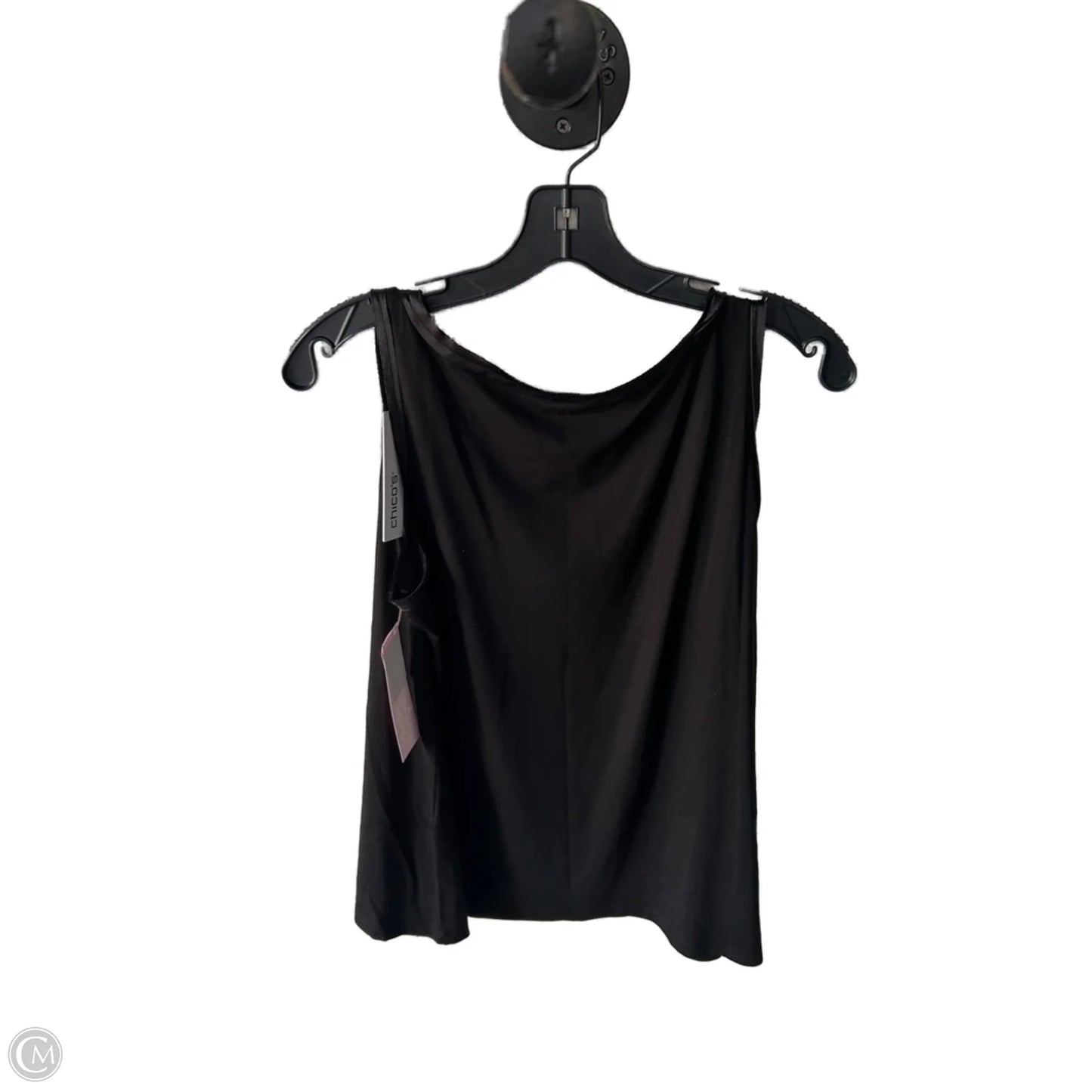 Top Sleeveless Basic By Chicos In Black, Size: M