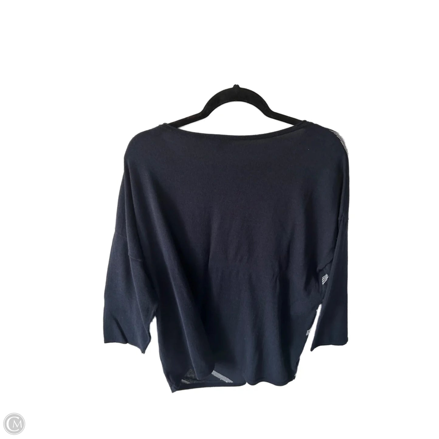 Sweater By J. Jill In Blue & White, Size: Xl