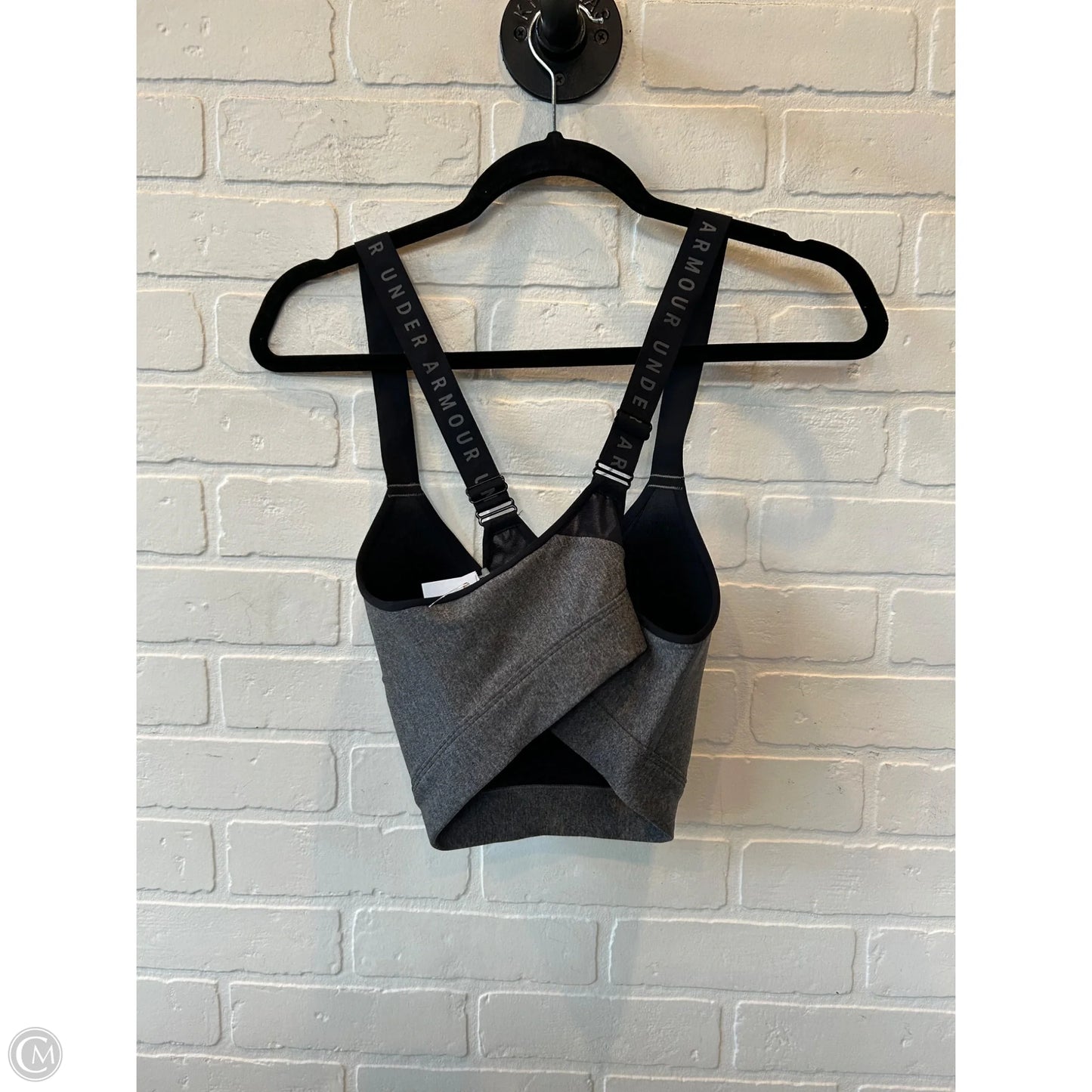 Athletic Bra By Under Armour In Grey, Size: L