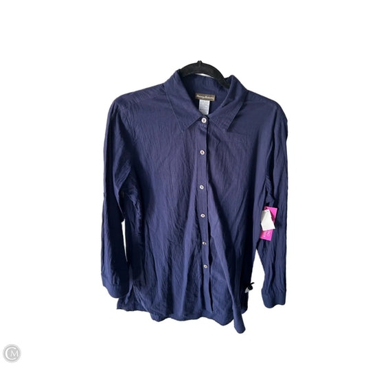 Tunic Long Sleeve By Tommy Bahama In Blue, Size: L