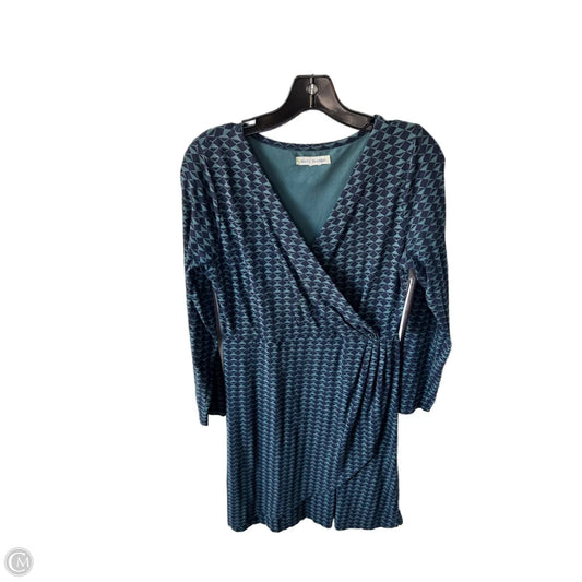 Dress Casual Midi By Clothes Mentor In Blue, Size: L