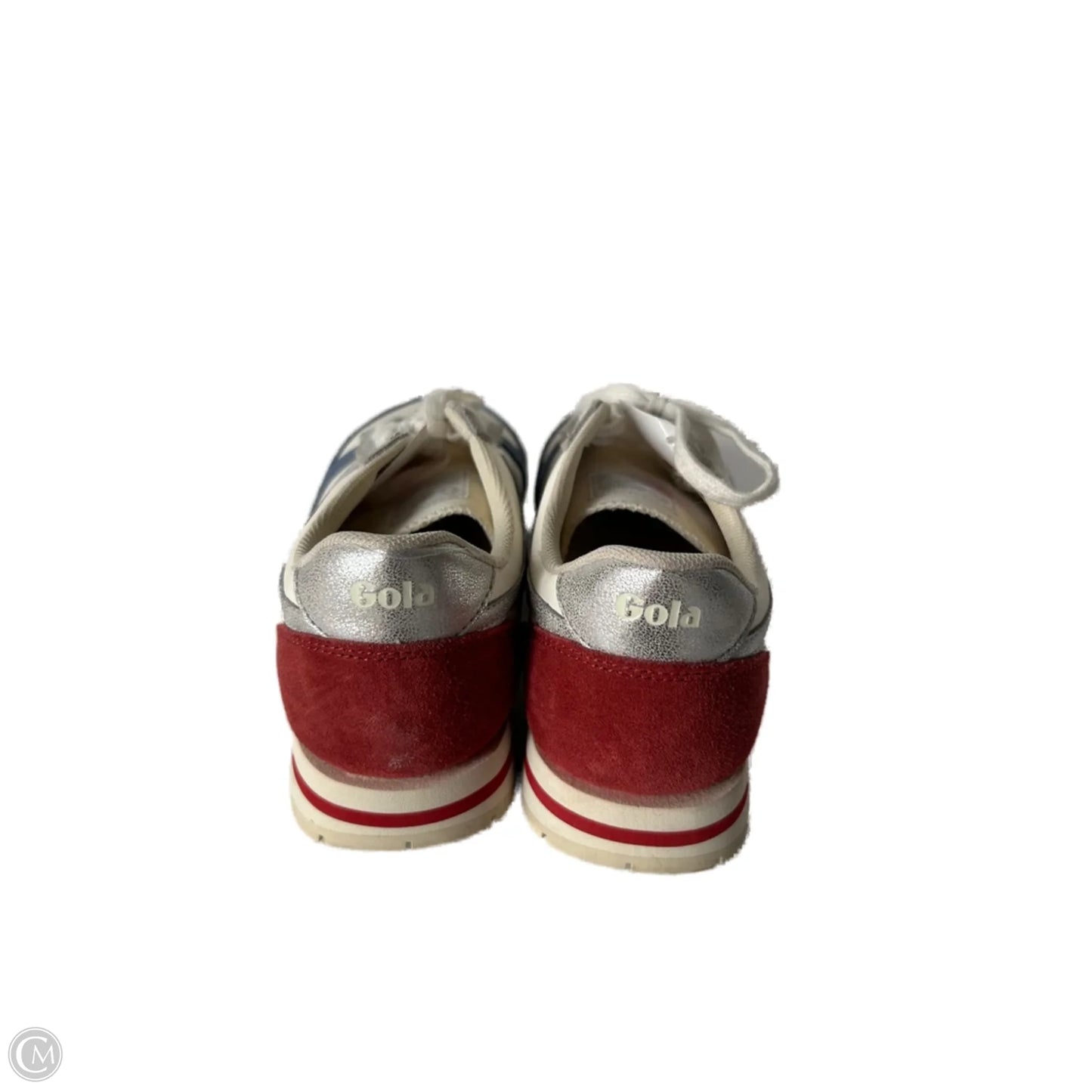 Shoes Sneakers By Gola In Blue & Red & White, Size: 7