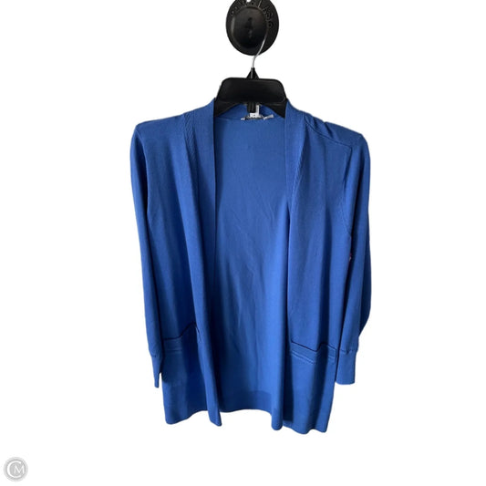 Sweater Cardigan By Chicos In Blue, Size: M