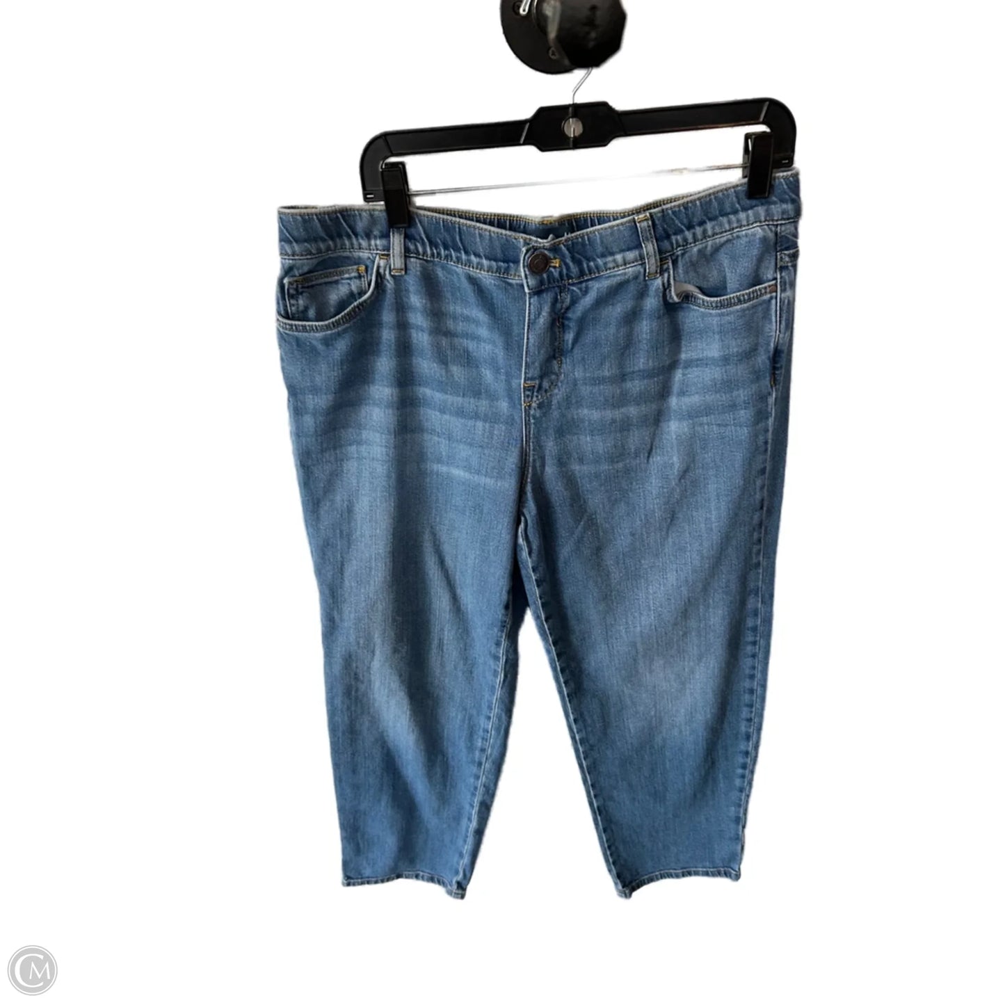 Jeans Straight By Clothes Mentor In Blue Denim, Size: 8