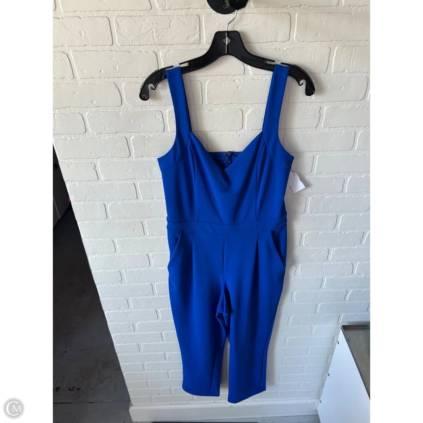 Jumpsuit By Express In Blue, Size: M