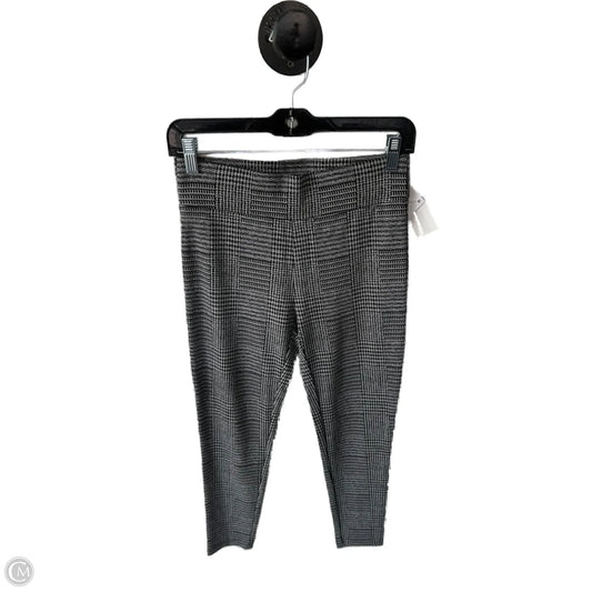 Pants Leggings By Loft In Black & Grey, Size: Xsp