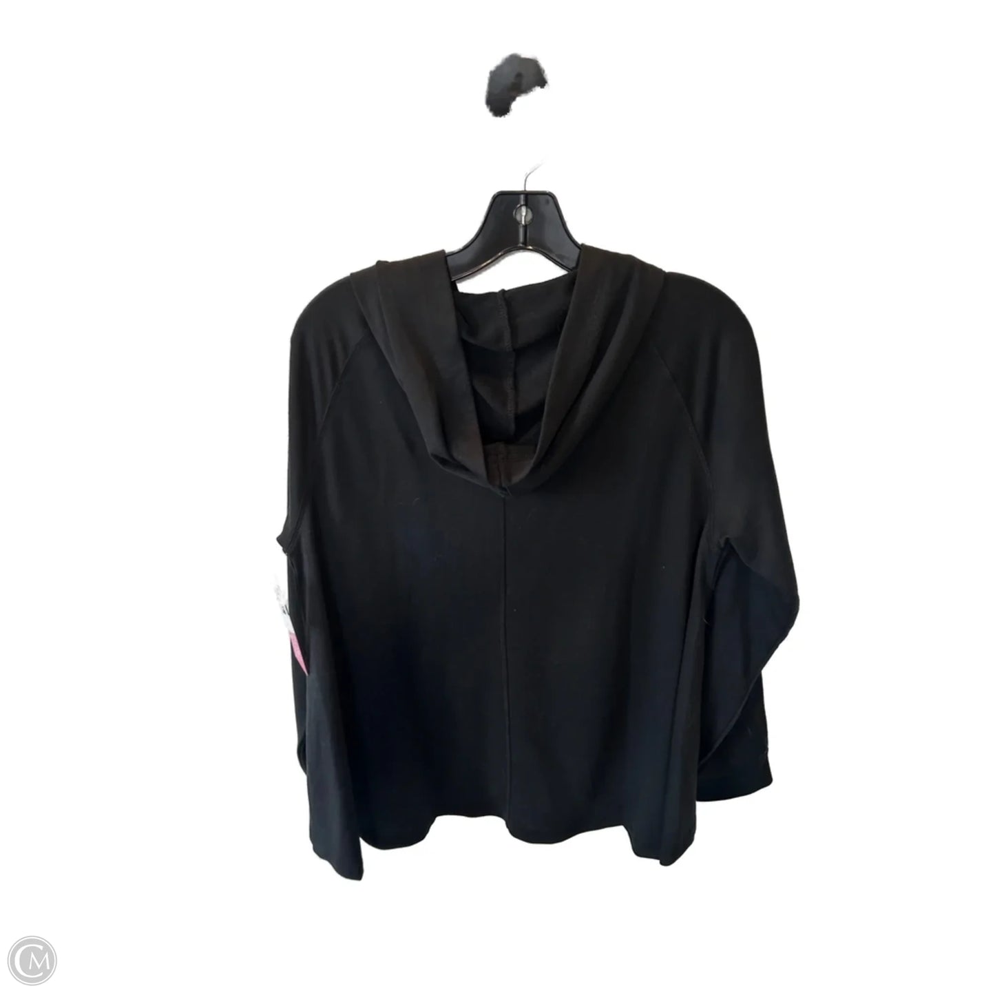 Sweatshirt Hoodie By Dg2 In Black, Size: M