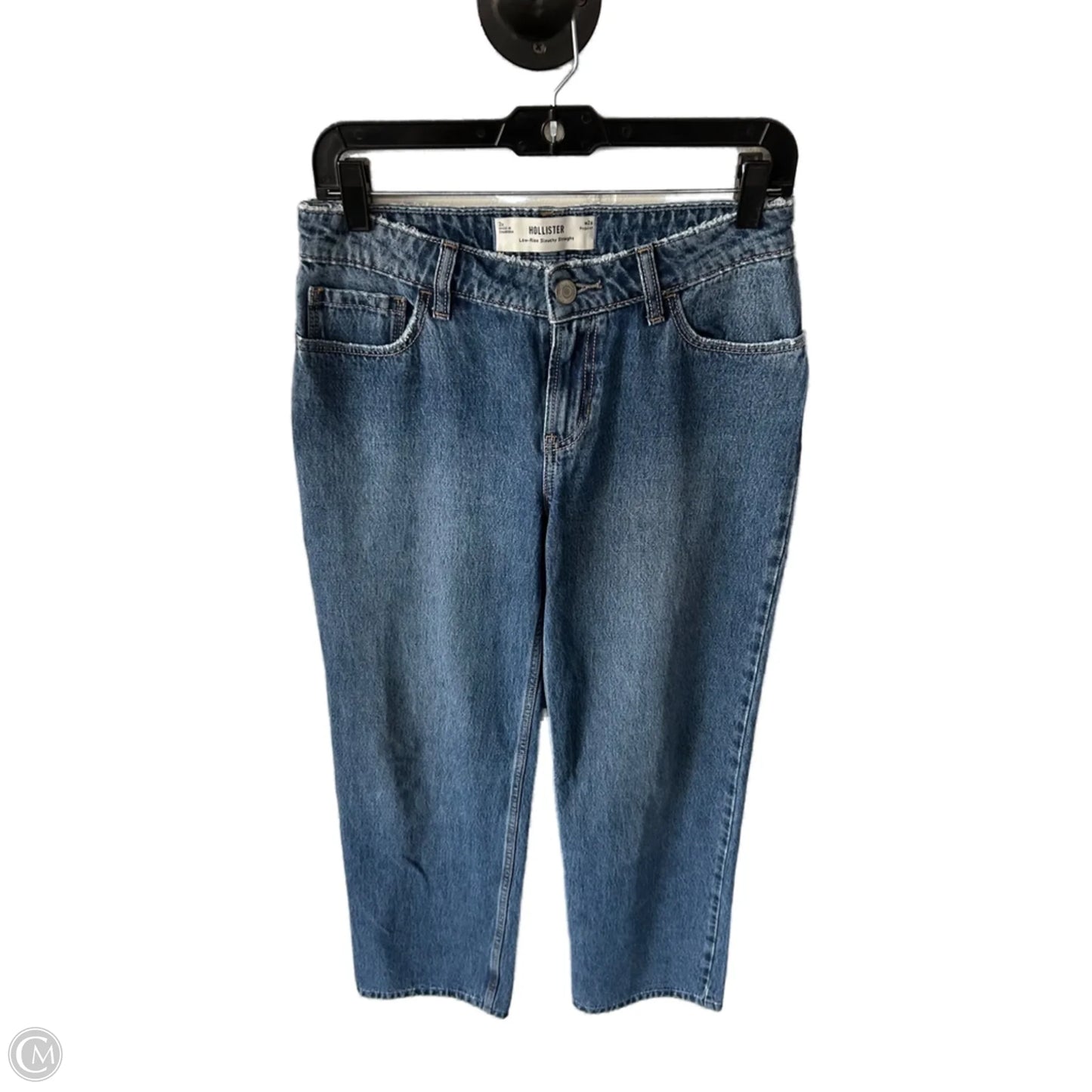 Jeans Wide Leg By Hollister In Blue Denim, Size: 2