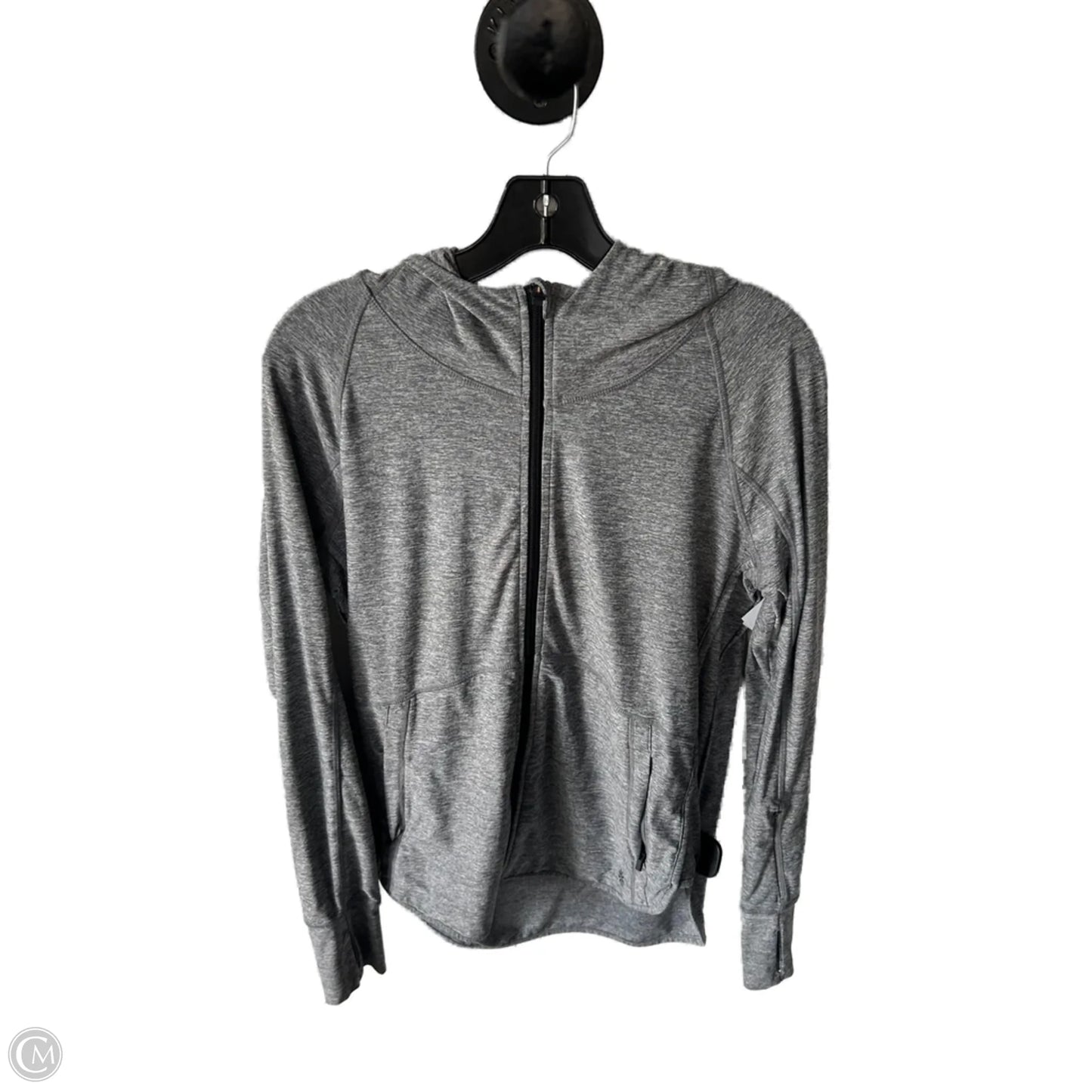 Athletic Jacket By Athleta In Grey, Size: S