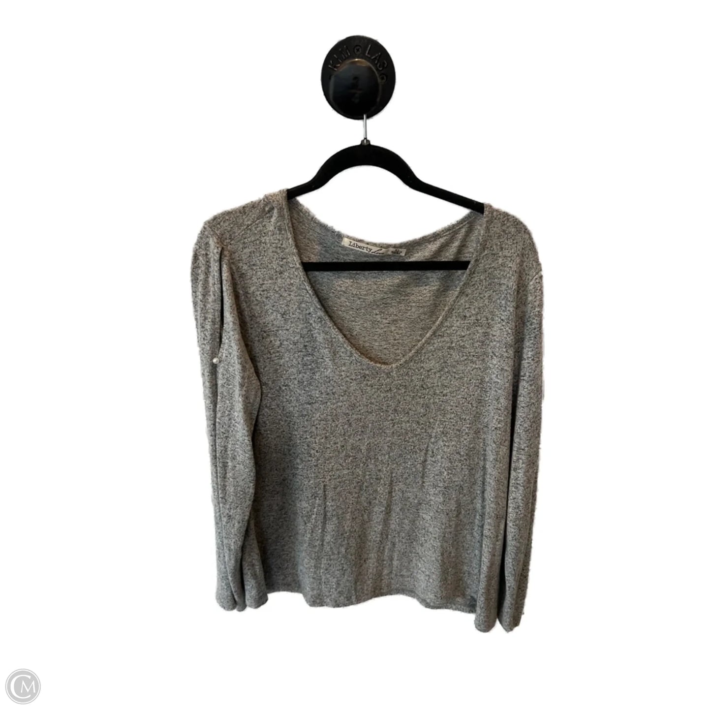 Sweater By Liberty Love In Grey, Size: Xl