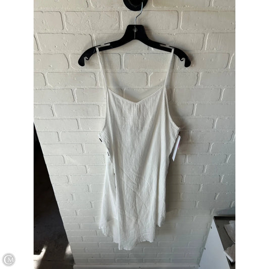 Swimwear Cover-up By Cme In White, Size: 2x