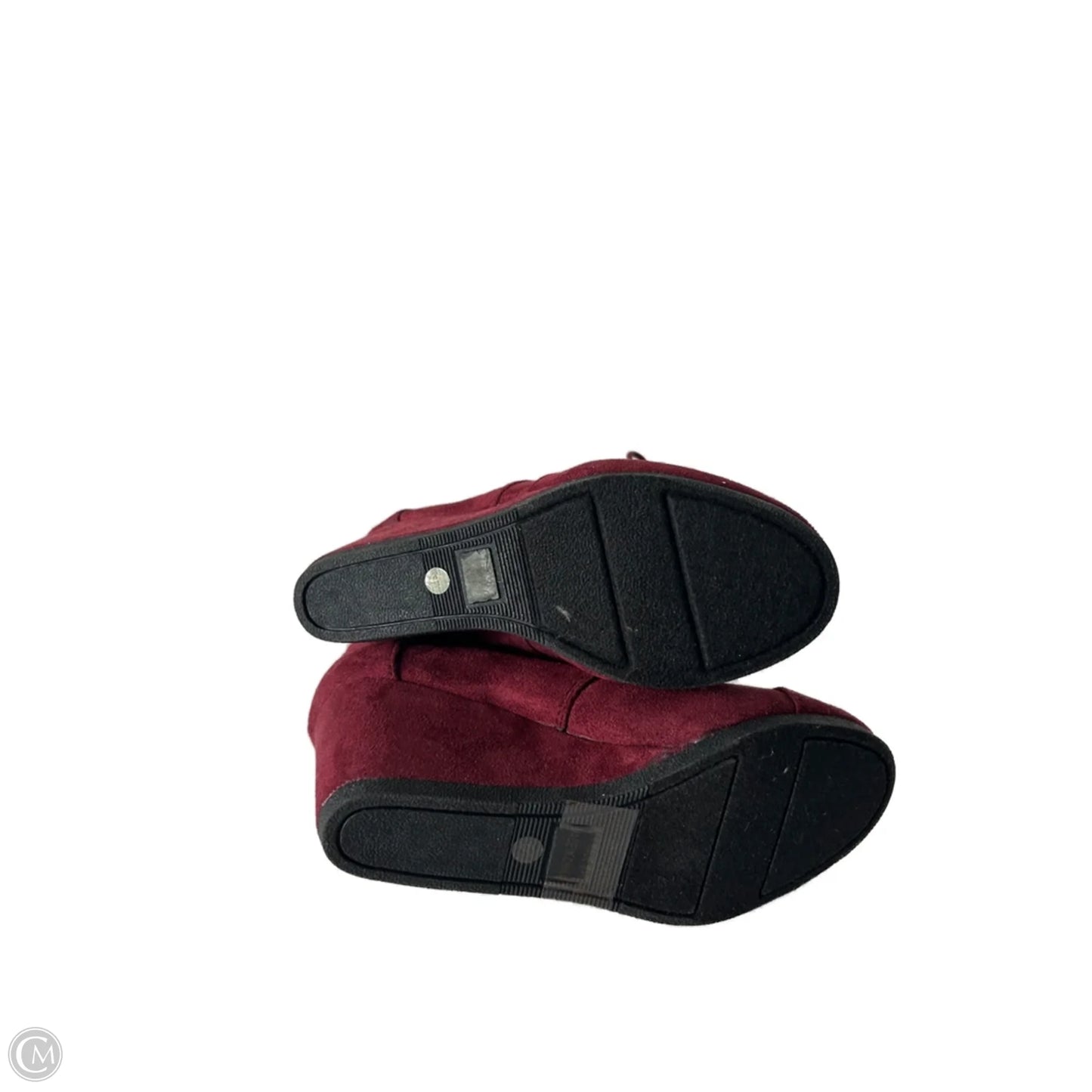 Shoes Heels Wedge By Cme In Red, Size: 5.5