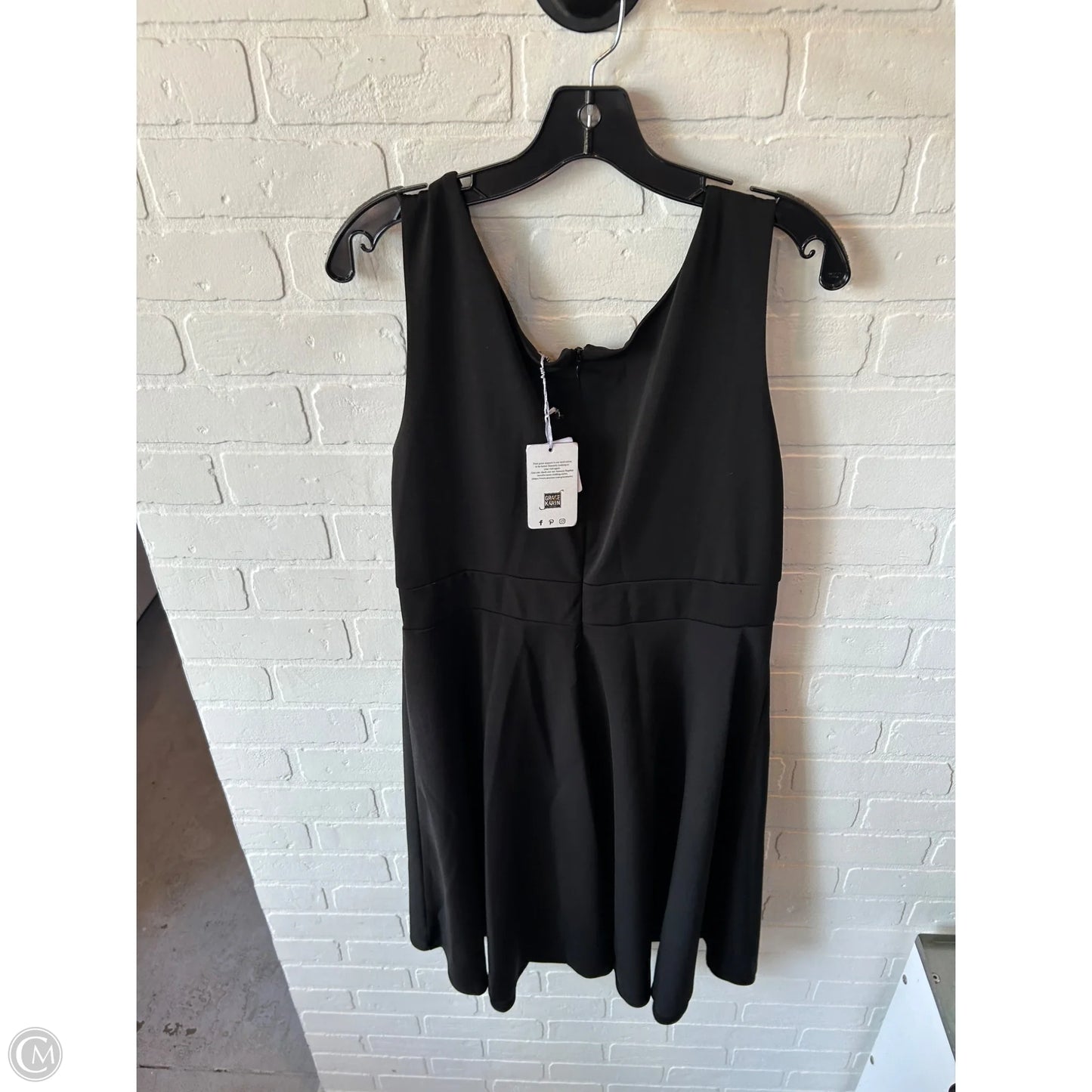 Dress Casual Midi By Grace Karin In Black, Size: Xl