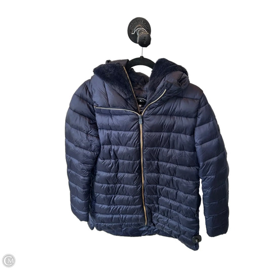 Coat Puffer & Quilted By Save The Duck In Blue, Size: L