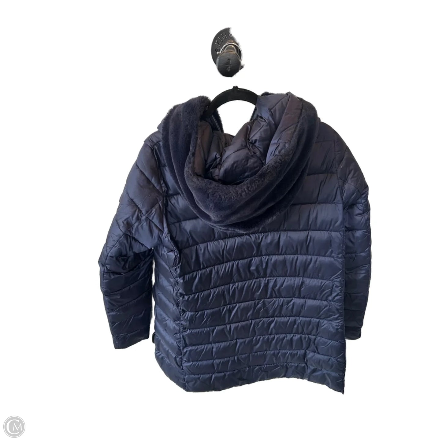 Coat Puffer & Quilted By Save The Duck In Blue, Size: L