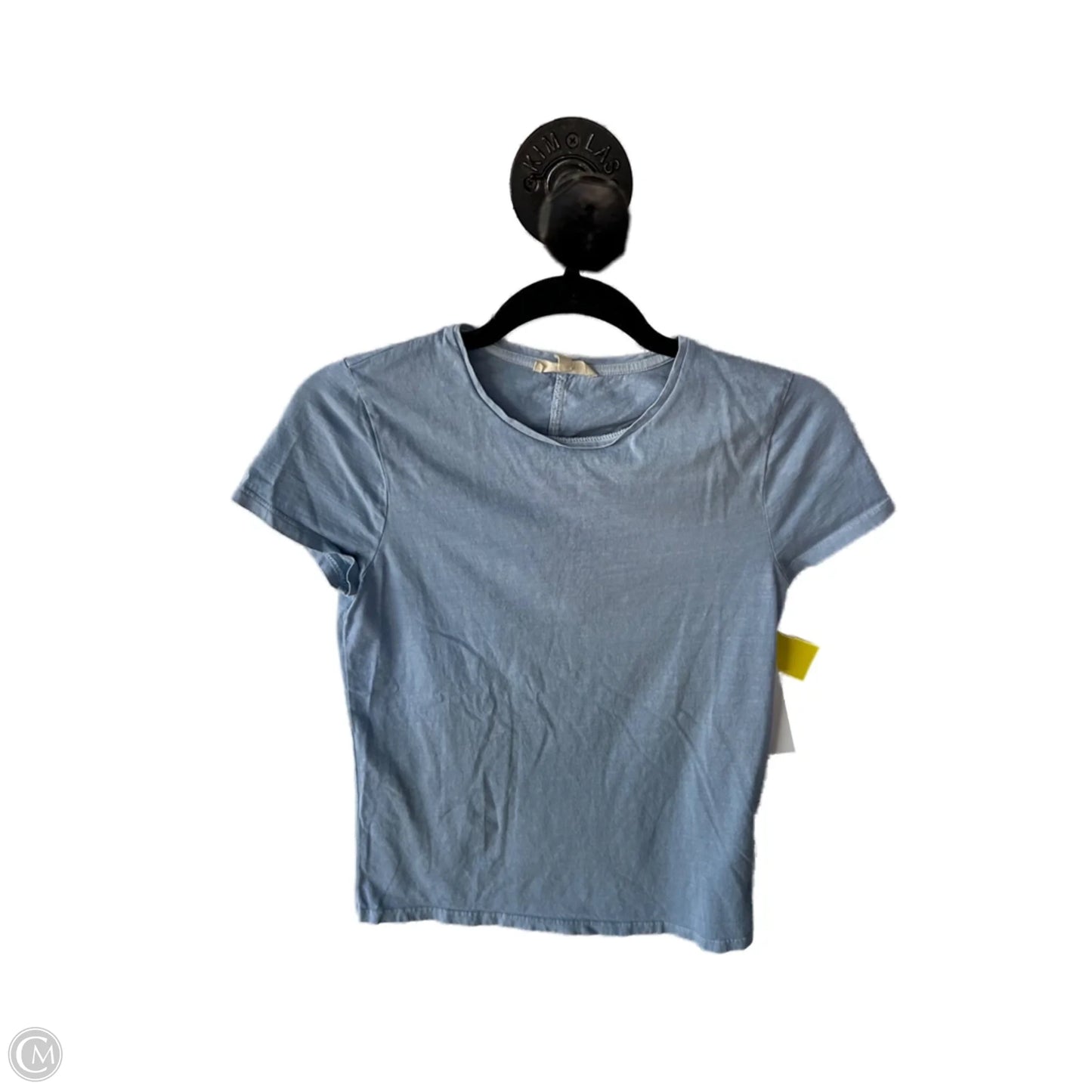 Top Short Sleeve Basic By Madewell In Blue, Size: S