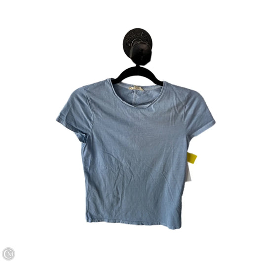 Top Short Sleeve Basic By Madewell In Blue, Size: S