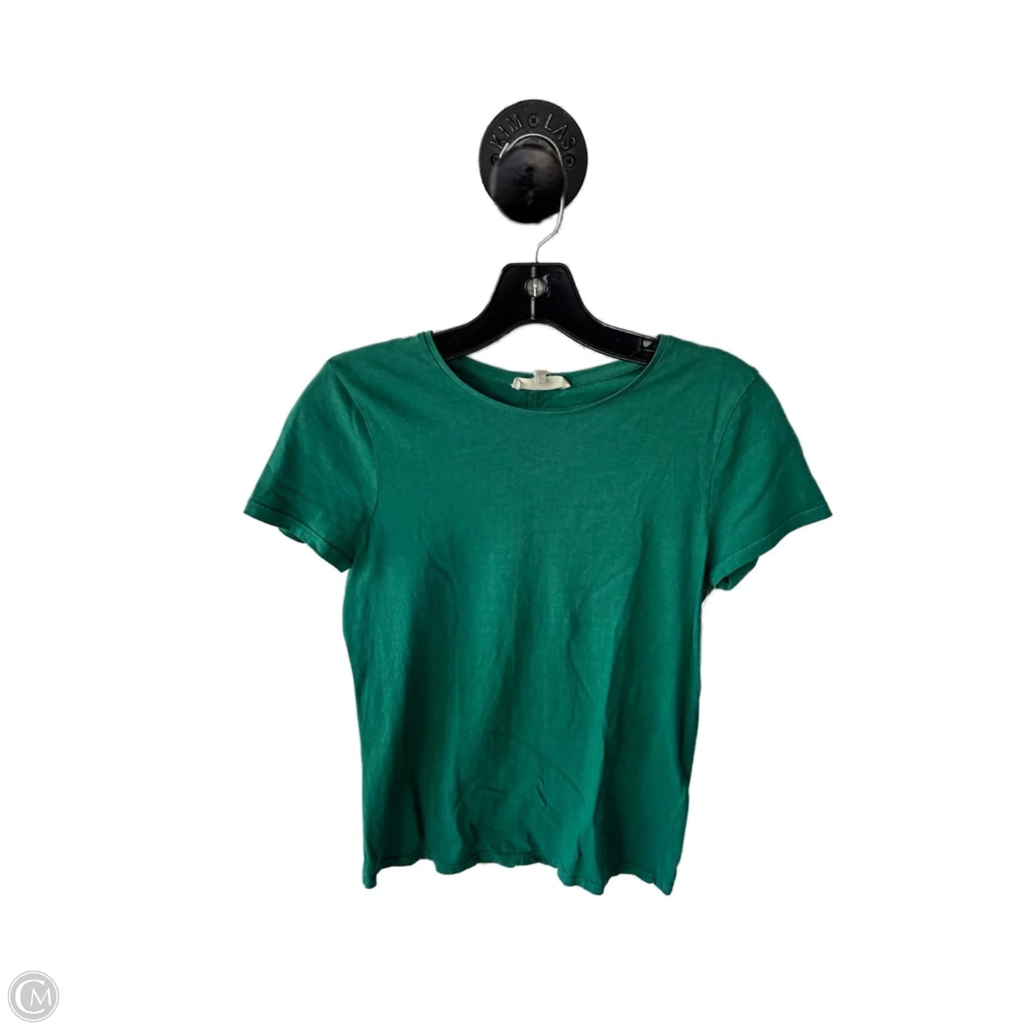 Top Short Sleeve Basic By Madewell In Green, Size: S