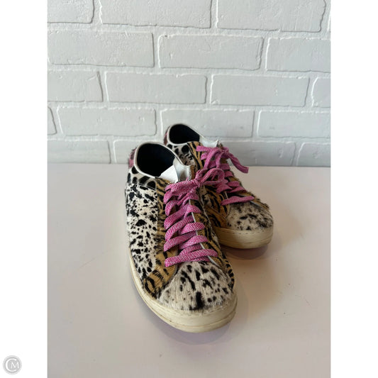 Shoes Sneakers By P448 In Animal Print, Size: 10.5