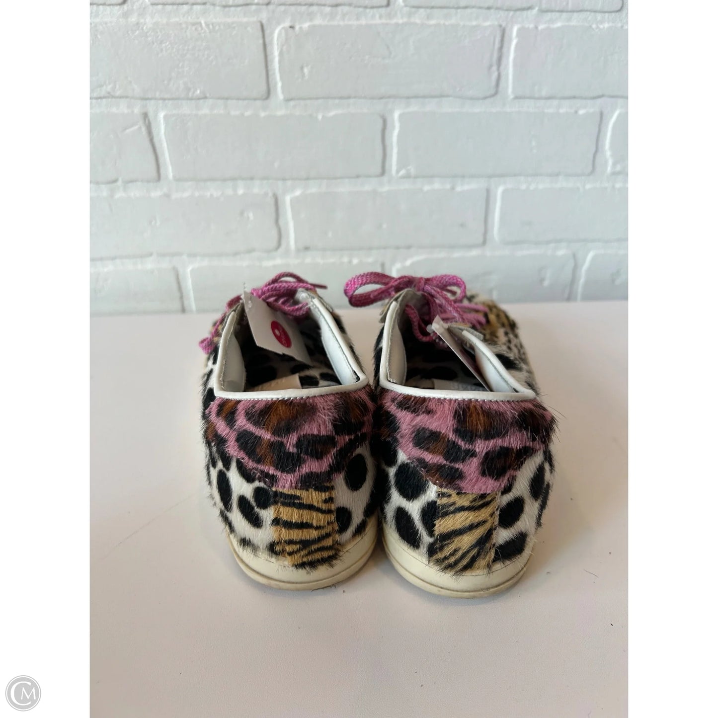 Shoes Sneakers By P448 In Animal Print, Size: 10.5