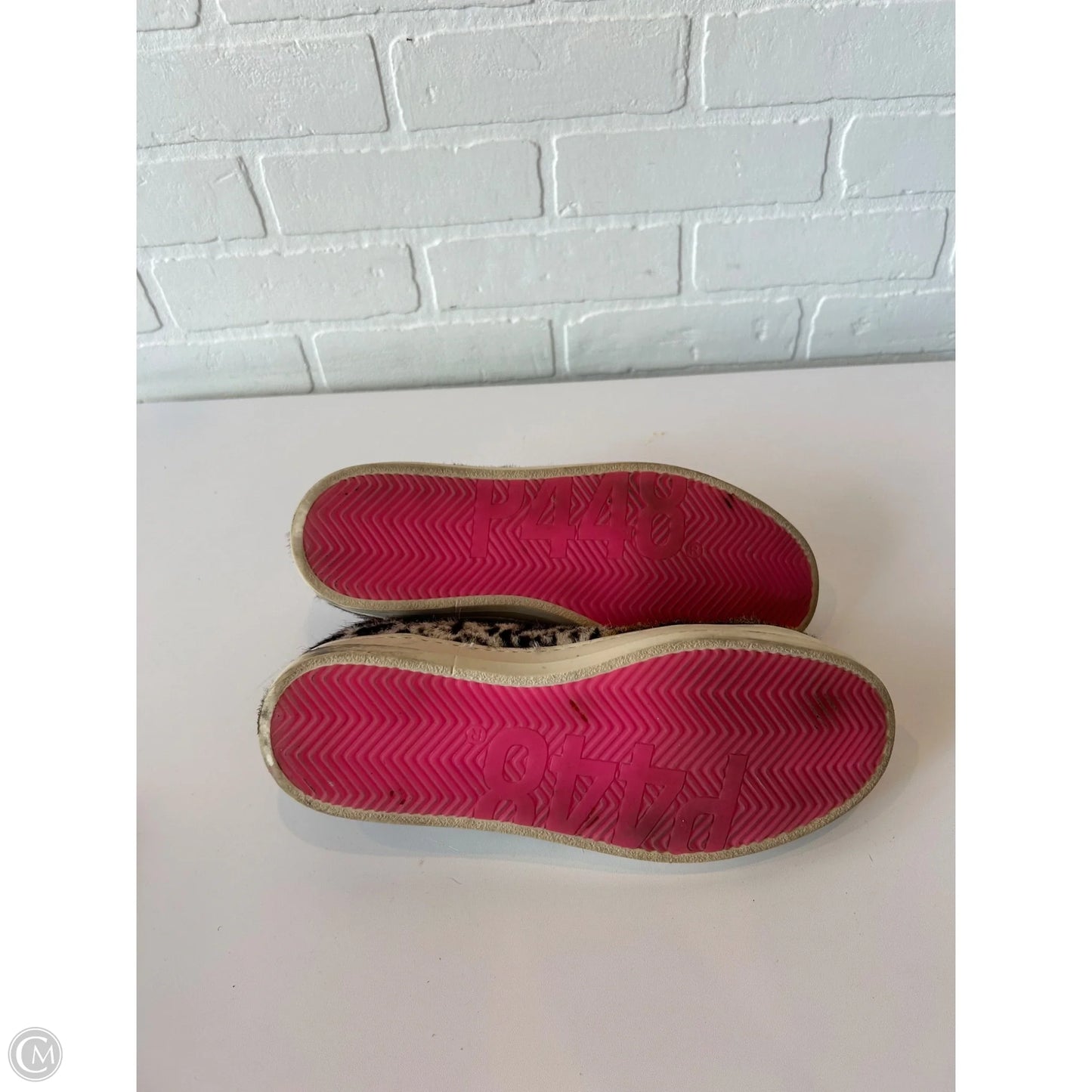 Shoes Sneakers By P448 In Animal Print, Size: 10.5