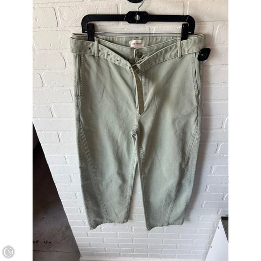 Jeans Wide Leg By Driftwood In Green, Size: 12
