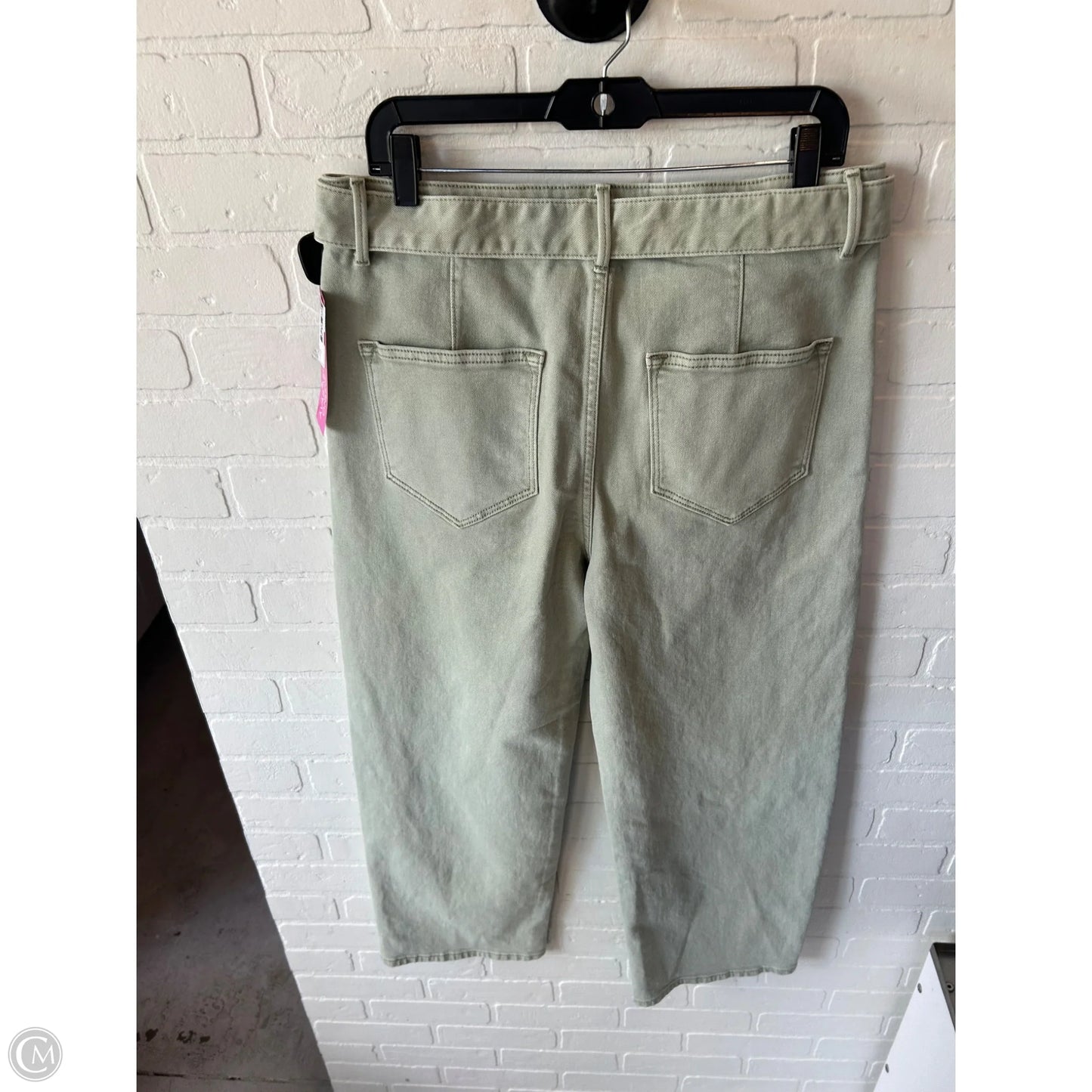 Jeans Wide Leg By Driftwood In Green, Size: 12