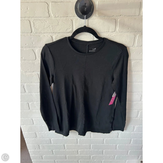 Top Long Sleeve Basic By J. Jill In Black, Size: S