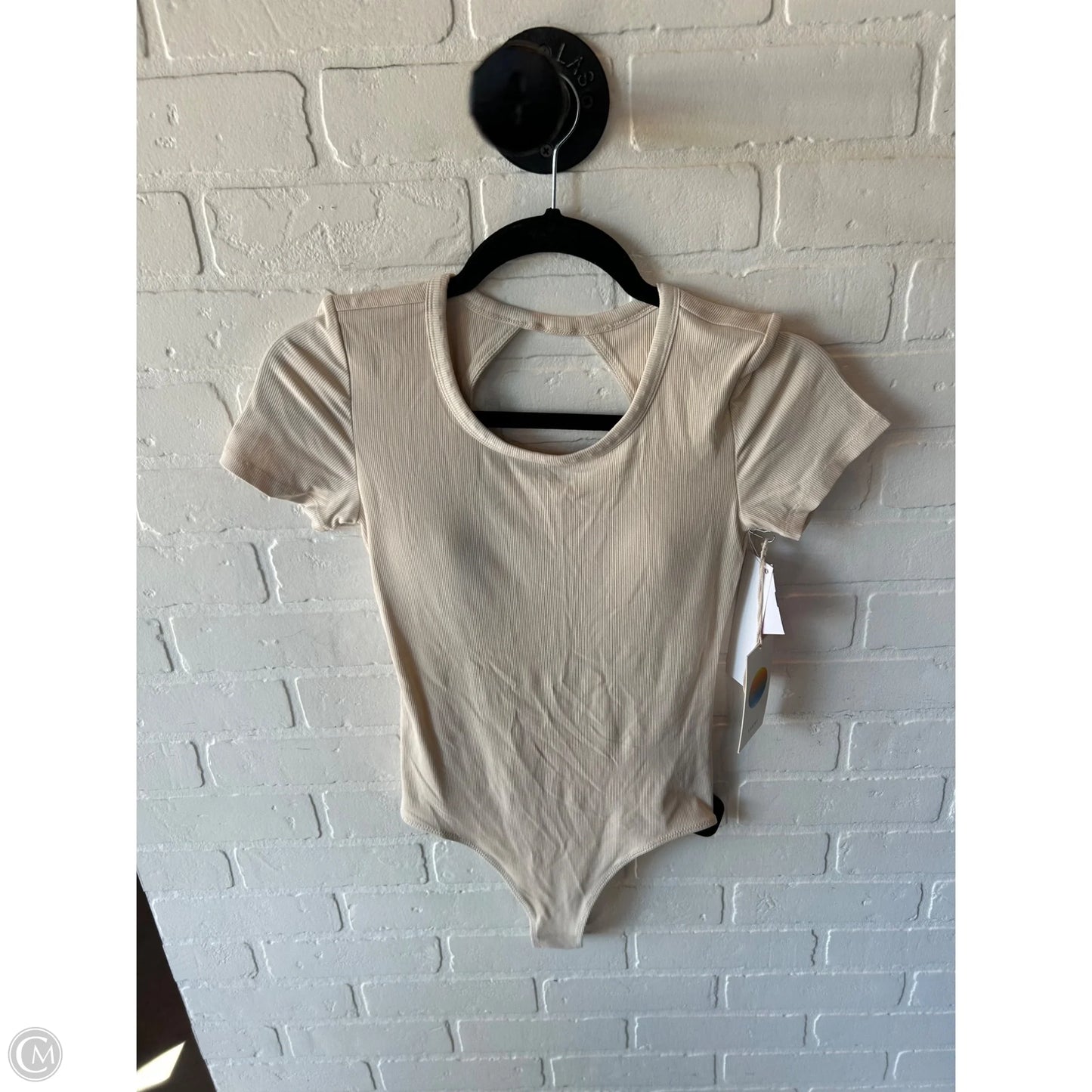 Bodysuit By Vuori In Cream, Size: Xs