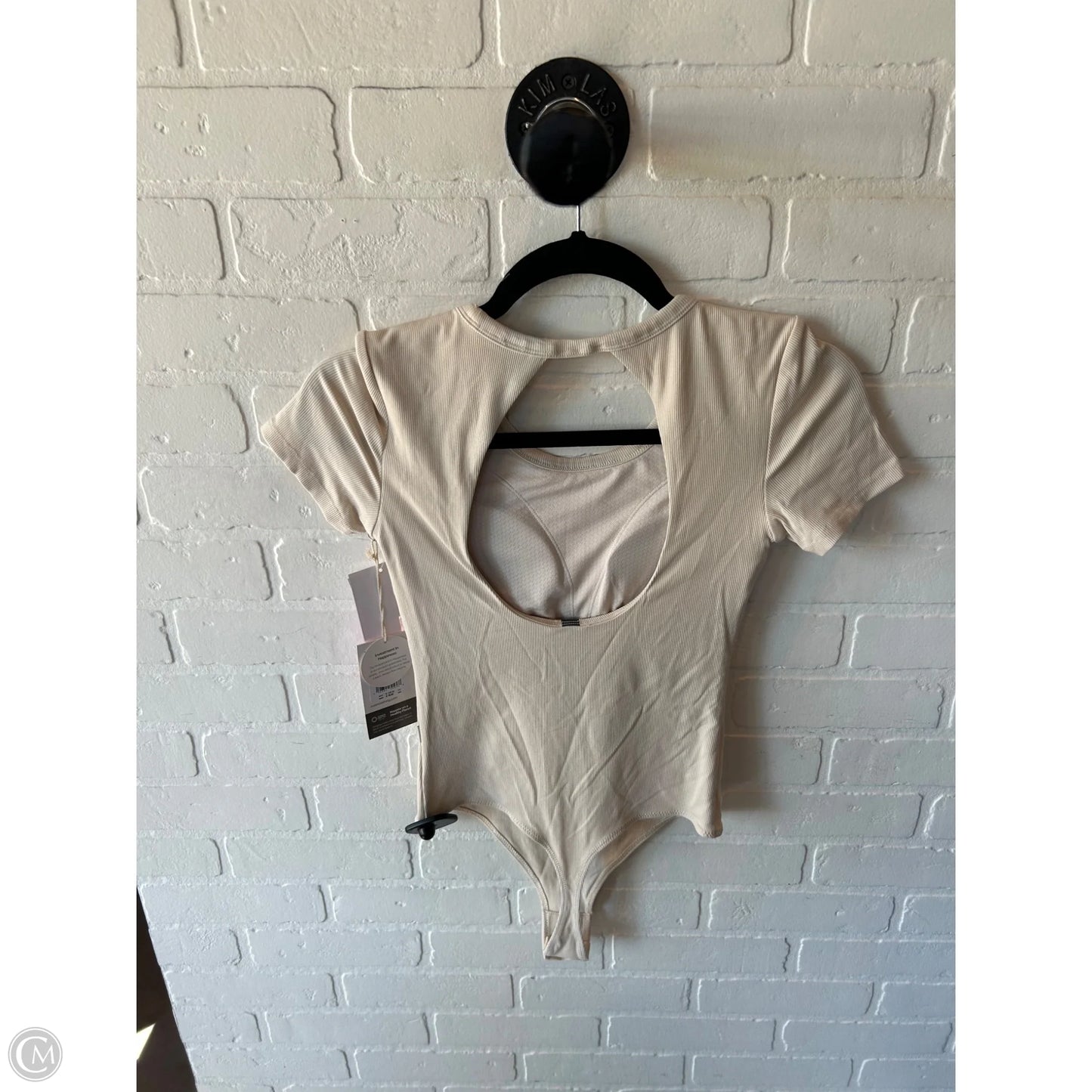 Bodysuit By Vuori In Cream, Size: Xs