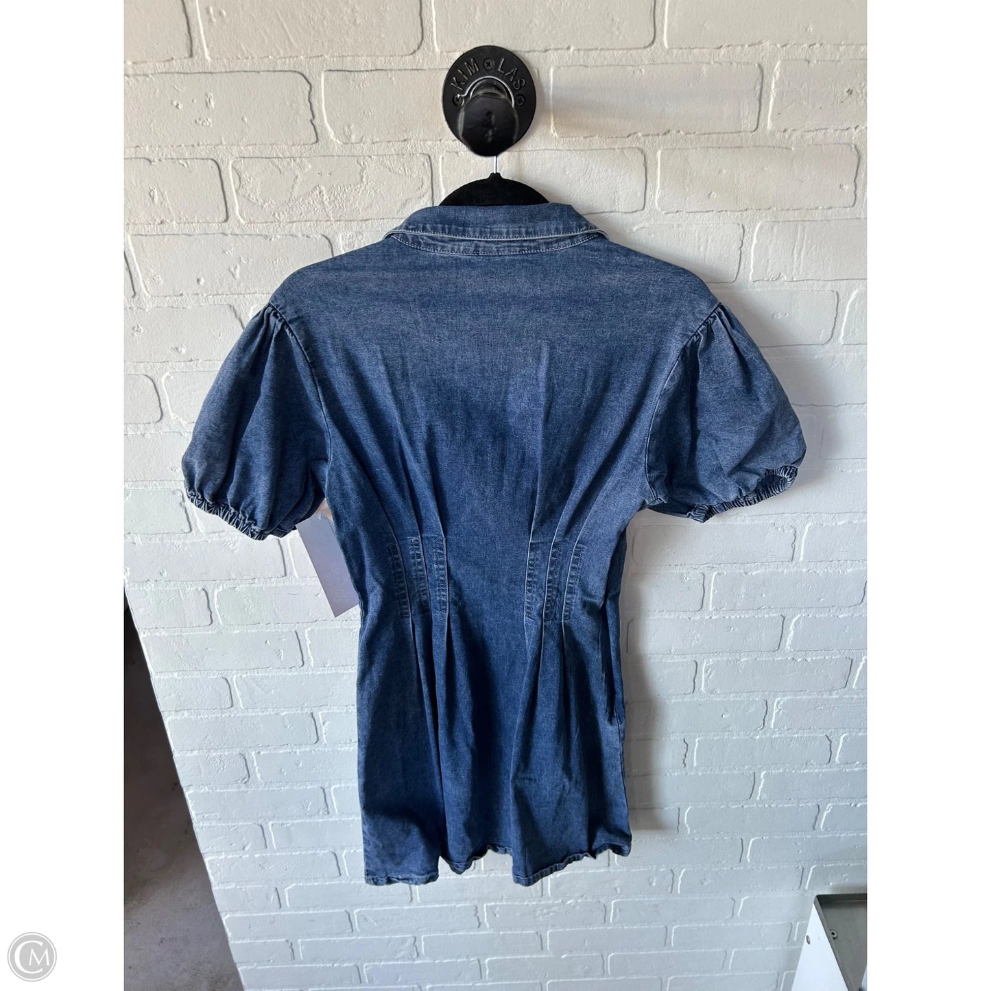 Dress Casual Short By Clothes Mentor In Blue Denim, Size: S