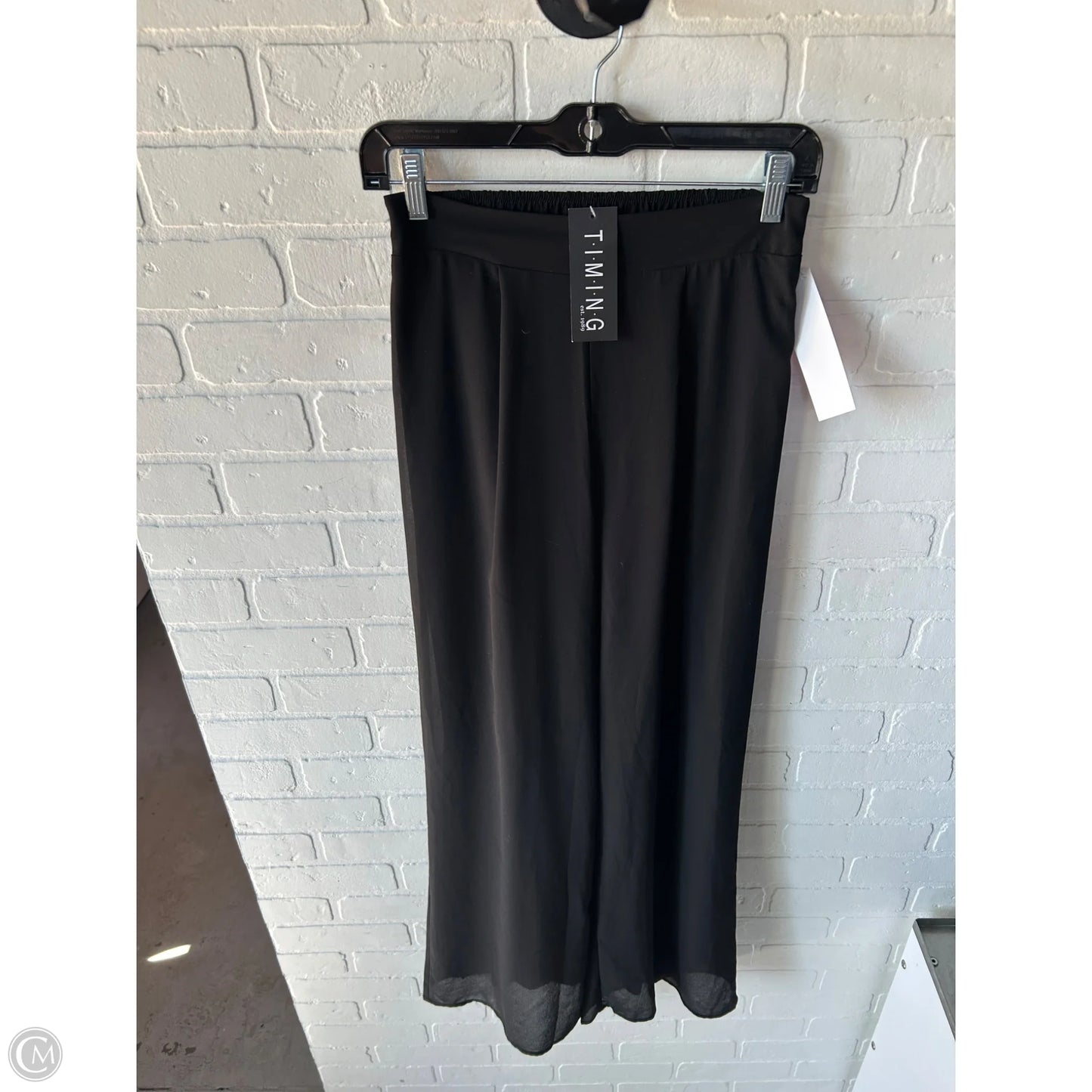 Pants Wide Leg By Timing In Black, Size: 4