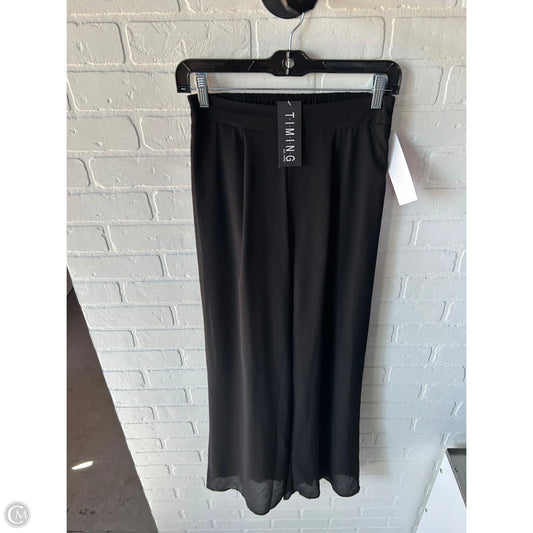Pants Wide Leg By Timing In Black, Size: 4