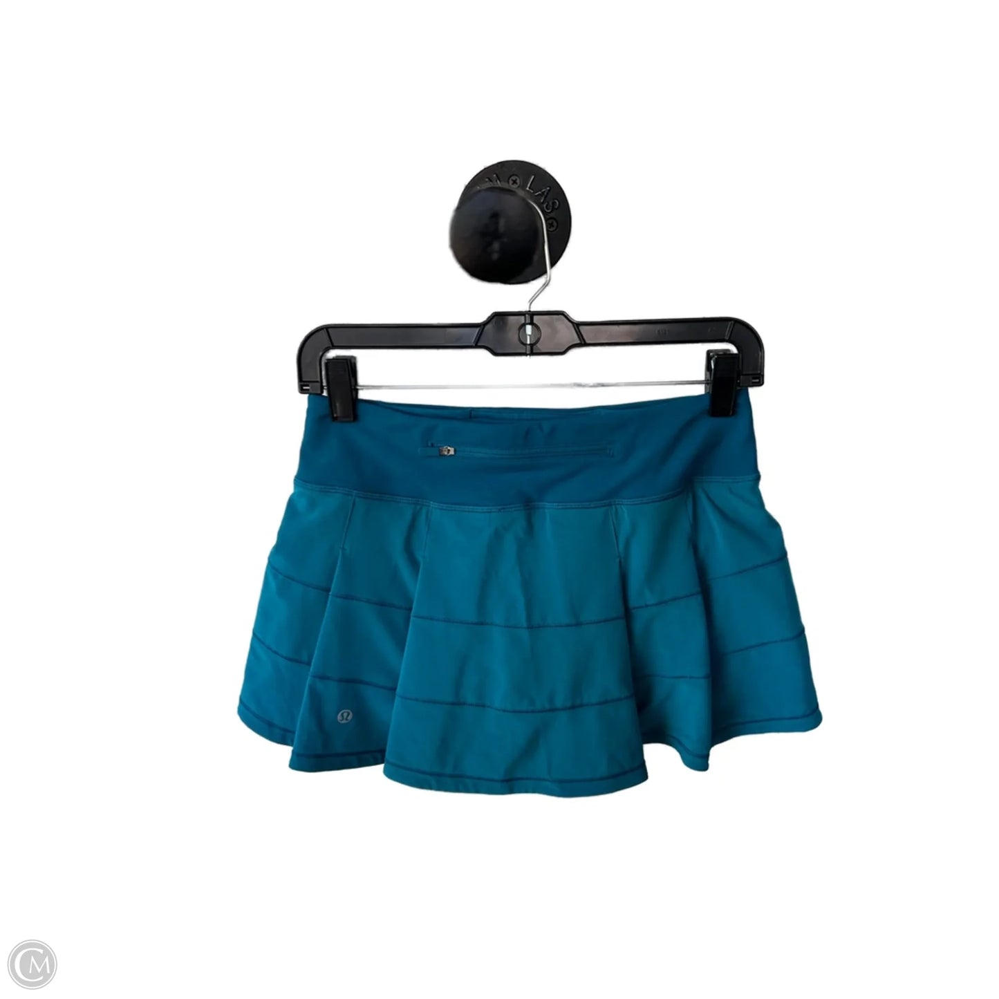 Athletic Skort By Lululemon In Blue, Size: 4