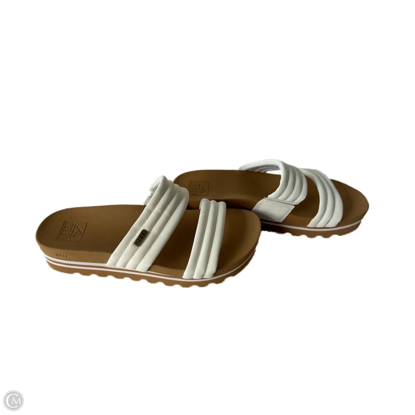 Sandals Flats By Reef In White, Size: 8
