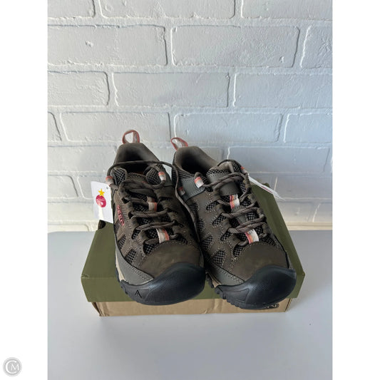 Shoes Hiking By Keen In Green, Size: 8