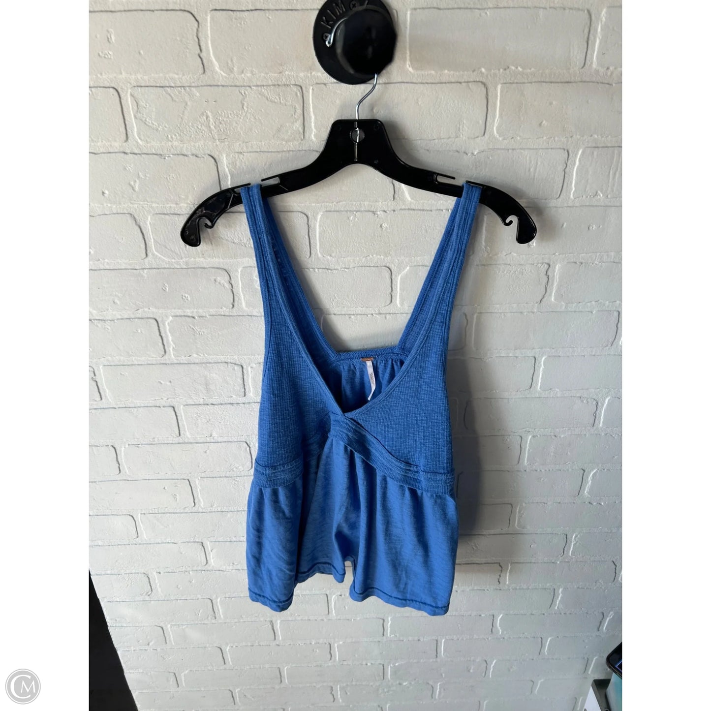 Top Sleeveless By Free People In Blue, Size: M
